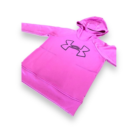 Under Armour UA Women’s Loose Fit Athletic Athleisure Long Sleeve Hoodie Sweater - Picture 2 of 7